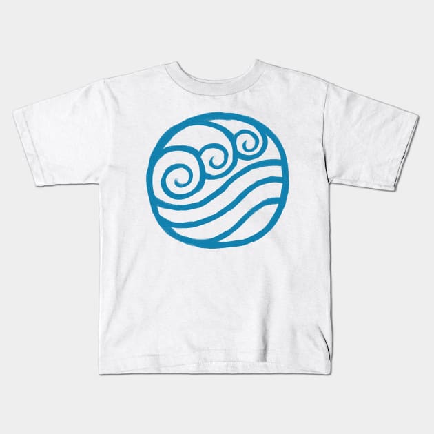 Water Tribe Kids T-Shirt by Reds94